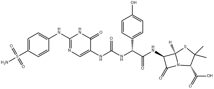 Piroxicillin Struktur