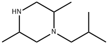 Piperazine, 2,5-dimethyl-1-(2-methylpropyl)- (9CI) Structure