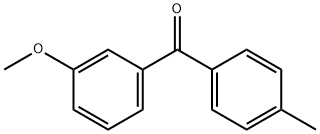 3-メトキシ-4'-メチルベンゾフェノン 化学構造式