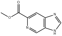 3H-咪唑并[4,5-C]吡啶-6-甲酸甲酯, 82523-07-7, 结构式