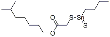 isooctyl [(butylthioxostannyl)thio]acetate Structure