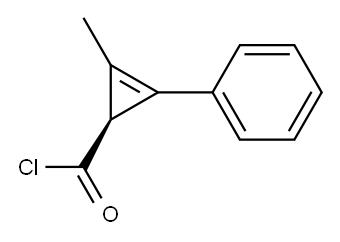 2-Cyclopropene-1-carbonylchloride,2-methyl-3-phenyl-,(S)-(9CI)|