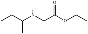 Ethyl N-(2-butyl)glycinate 化学構造式