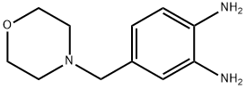 4-(吗啉代甲基)苯-1,2-二胺 结构式