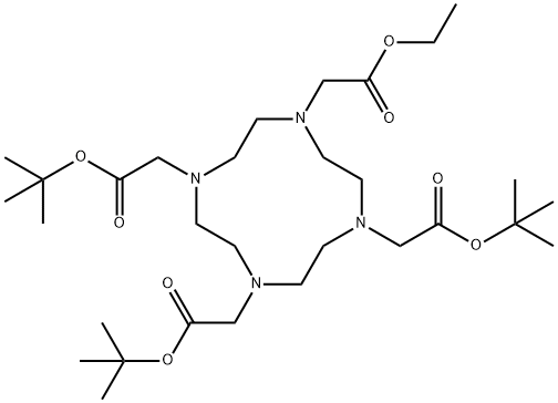 1,4,7,10-Tetraazacyclododecane-1,4,7,10-tetraacetic acid, tris(1,1-diMethylethyl) ethyl ester
