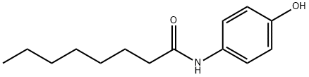 4-caprylamidophenol Structure