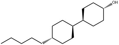 trans-4-(trans-4-Pentylcyclohexyl)cyclohexanol Struktur