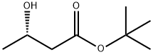 (S)-3-ヒドロキシ酪酸TERT-ブチルエステル 化学構造式