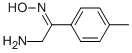 2-AMINO-1-P-TOLYL-ETHANONE OXIME Struktur