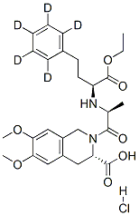莫昔普利盐酸盐, 82586-52-5, 结构式