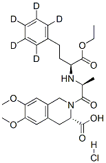 モエキシプリル塩酸塩 化学構造式