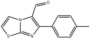 6-(4-甲苯)咪唑并[2,1-B][1,3]噻唑-5-甲醛, 82588-42-9, 结构式