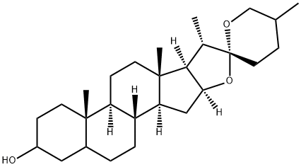 知母皂苷元, 82597-74-8, 结构式