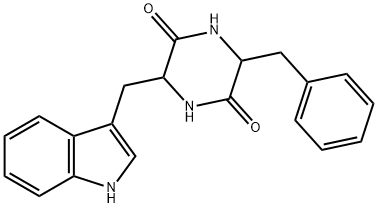 CYCLO(-PHE-TRP) Struktur