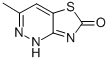 3-Methylthiazolo(4,5-c)pyridazin-6(1H)-one Structure