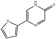 5-FURAN-2-YL-PYRAZIN-2-OL 化学構造式