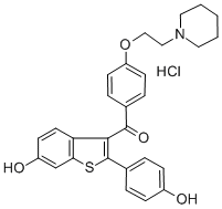 盐酸雷洛昔芬 结构式