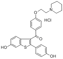 ラロキシフェン塩酸塩 化学構造式