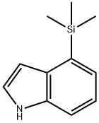 4-(TRIMETHYLSILYL)-1H-INDOLE 98 Structure