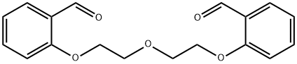 1,2-Bis[2-(2-formylphenoxy)ethoxy]ethane 化学構造式
