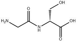 グリシル-D-セリン 化学構造式