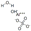 Aluminium hydroxide sulfate,hydrate 化学構造式