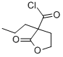 3-Furancarbonylchloride,tetrahydro-2-oxo-3-propyl-(9CI) Structure