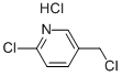 2-CHLORO-5-(CHLOROMETHYL)PYRIDINE HYDROCHLORIDE Struktur