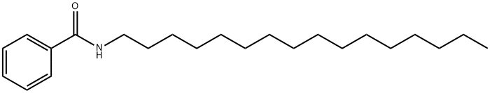 N-十六烷基苯甲酰胺, 82684-41-1, 结构式