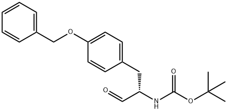 BOC-TYR(BZL)-ALDEHYDE Structure