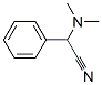 2-(ジメチルアミノ)-2-フェニルアセトニトリル 化学構造式