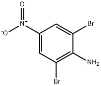 2,6-二溴-4-硝基苯胺, 827-94-1, 结构式