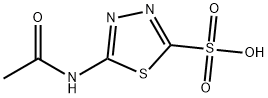 2-(아세틸라미노)-5-설포-1,3,4-티아디아졸