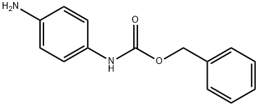 4-アミノフェニルカルバミン酸ベンジル 化学構造式