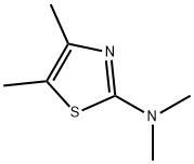 2-Thiazolamine,  N,N,4,5-tetramethyl- 结构式