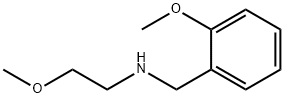 (2-メトキシベンジル)(2-メトキシエチル)アミン 化学構造式