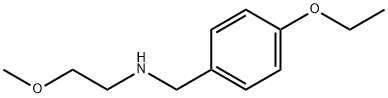 N-(4-ETHOXYBENZYL)-2-METHOXYETHANAMINE Structure