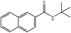 N-叔丁基萘-2-甲酰胺, 82740-58-7, 结构式