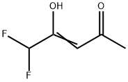 3-Penten-2-one, 5,5-difluoro-4-hydroxy- (9CI) 结构式