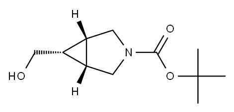 内-3-BOC-3-氮杂二环[3.1.0]己烷-6-甲醇, 827599-21-3, 结构式