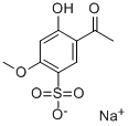 Sodium Paeonolsilate Struktur