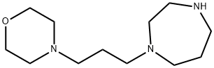 1-(3-MORPHOLINOPROPYL)HOMOPIPERAZINE 化学構造式