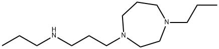1-(3-Dipropylamino-propyl)homopiperazine 结构式