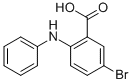 5-BROMO-2-PHENYLAMINO-BENZOIC ACID Struktur