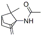 Acetamide, N-(7,7-dimethyl-2-methylenebicyclo[2.2.1]hept-1-yl)- (9CI) Structure