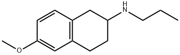 (6-METHOXY-1,2,3,4-TETRAHYDRO-NAPHTHALEN-2-YL)-PROPYL-AMINE HYDROCHLORIDE Struktur