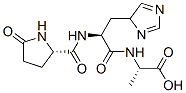 pyroglutamyl-histidyl-alanine Structure