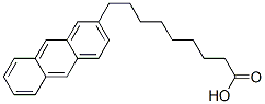 9-(2-Anthryl)nonanoic acid Struktur