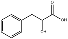 DL-BETA-PHENYLLACTIC ACID Structure