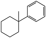 1-メチル-1-フェニルシクロヘキサン 化学構造式